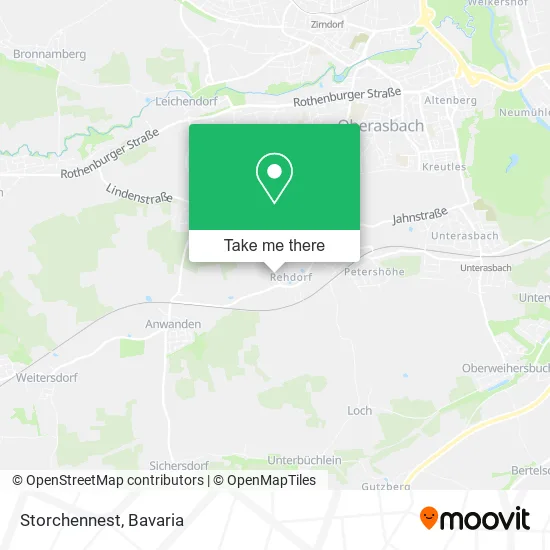 Карта Storchennest