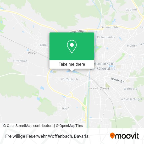 Freiwillige Feuerwehr Woffenbach map