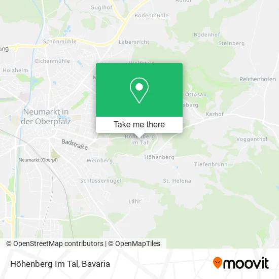 Карта Höhenberg Im Tal