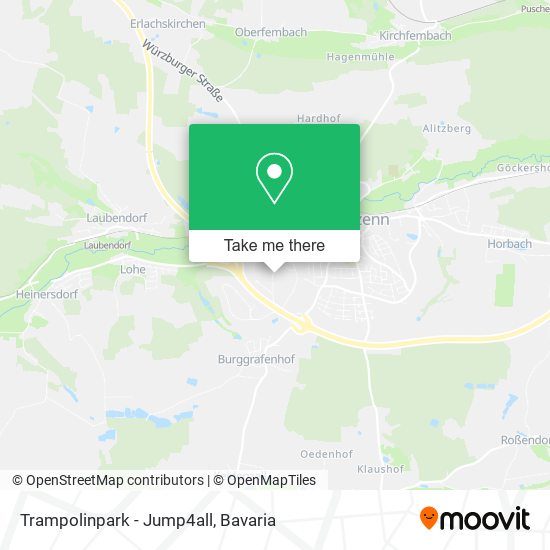 Trampolinpark - Jump4all map
