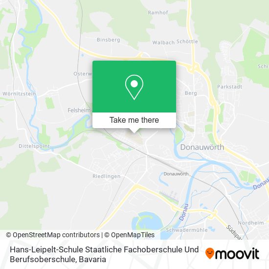 Hans-Leipelt-Schule Staatliche Fachoberschule Und Berufsoberschule map