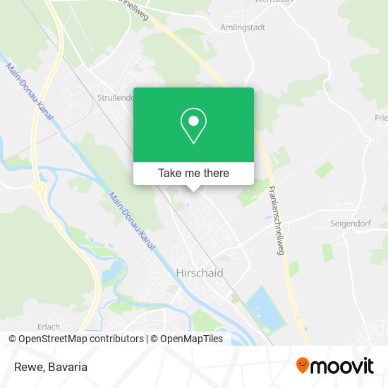 Rewe map