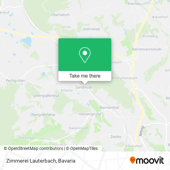 Карта Zimmerei Lauterbach