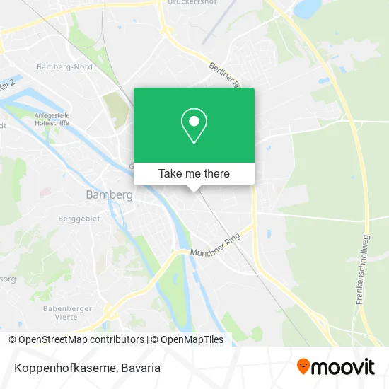 Карта Koppenhofkaserne