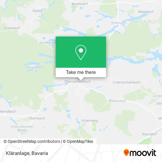 Карта Kläranlage
