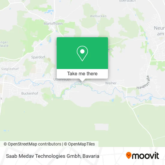 Карта Saab Medav Technologies Gmbh