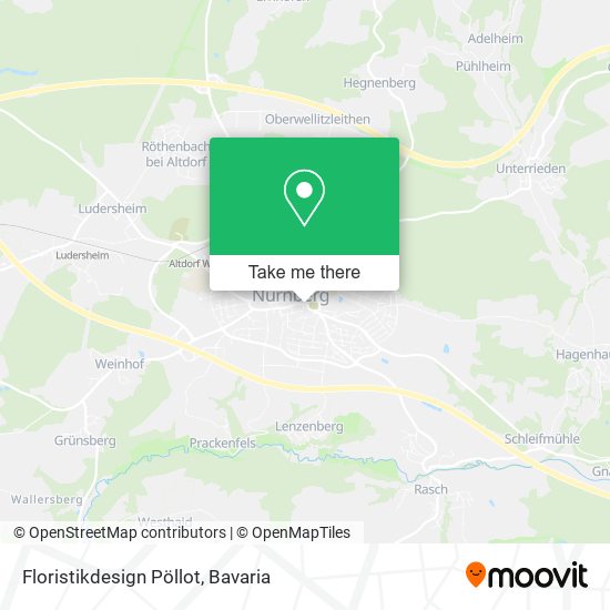 Карта Floristikdesign Pöllot