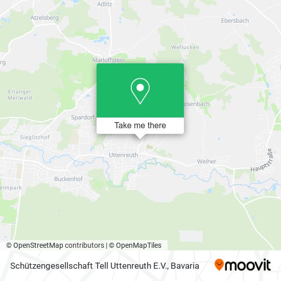 Карта Schützengesellschaft Tell Uttenreuth E.V.