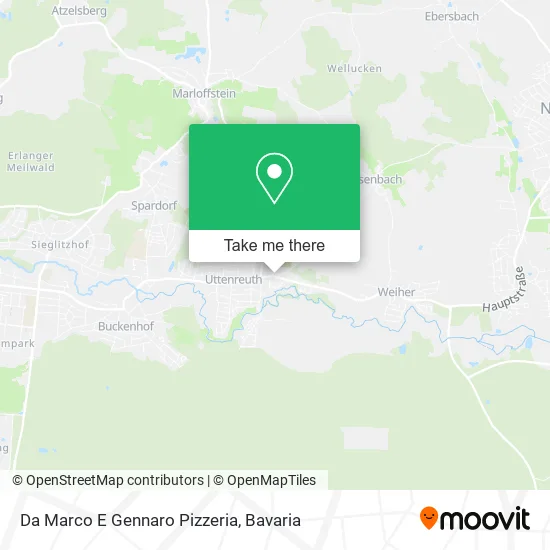 Карта Da Marco E Gennaro Pizzeria