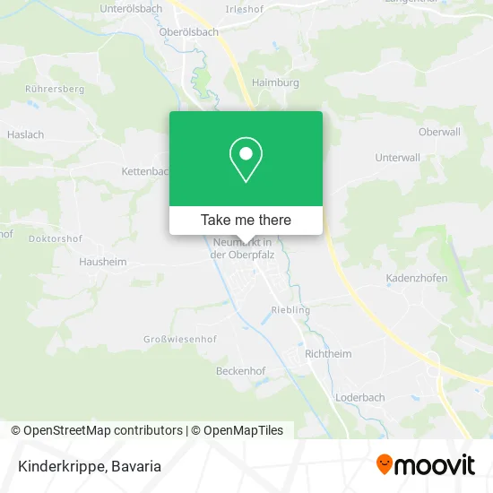 Карта Kinderkrippe