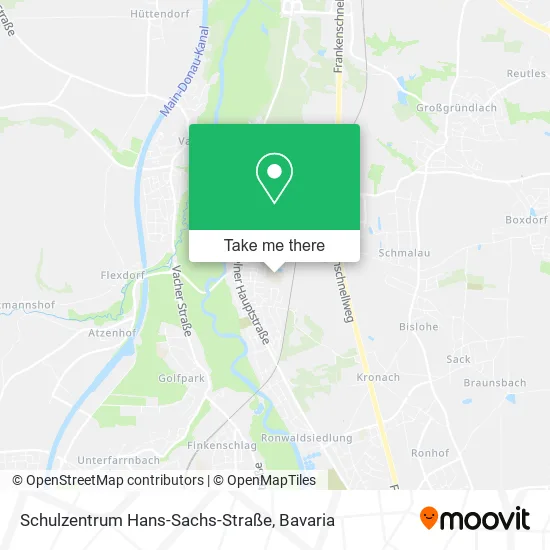 Карта Schulzentrum Hans-Sachs-Straße