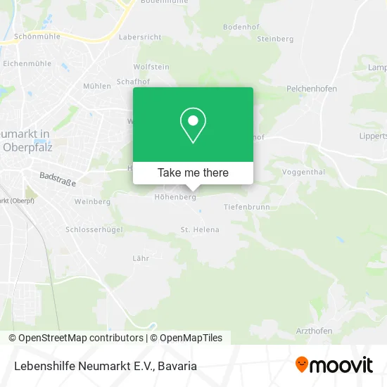 Карта Lebenshilfe Neumarkt E.V.