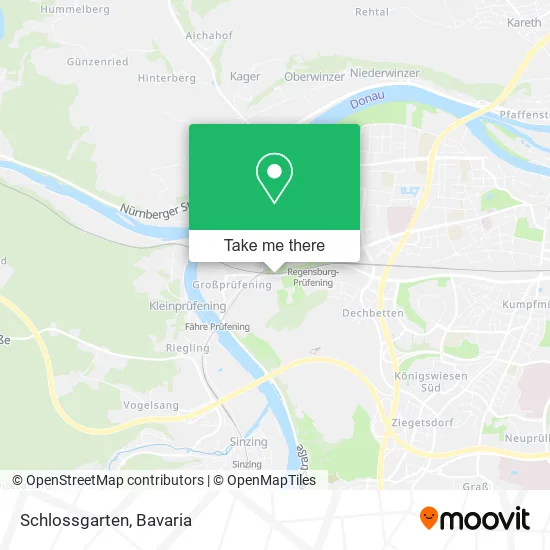 Карта Schlossgarten