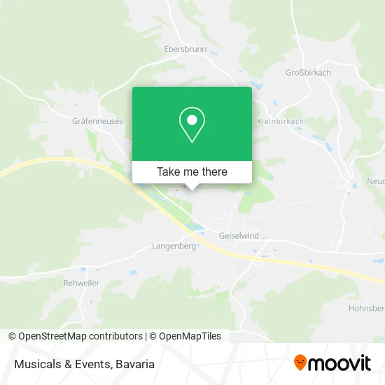 Карта Musicals & Events