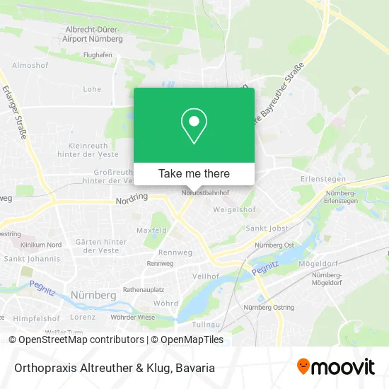Карта Orthopraxis Altreuther & Klug
