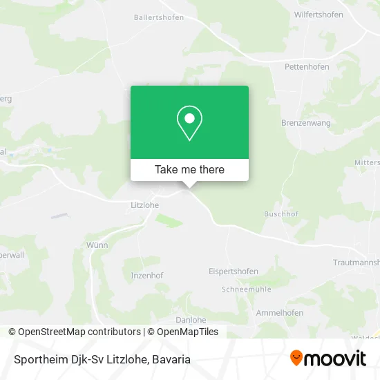 Карта Sportheim Djk-Sv Litzlohe