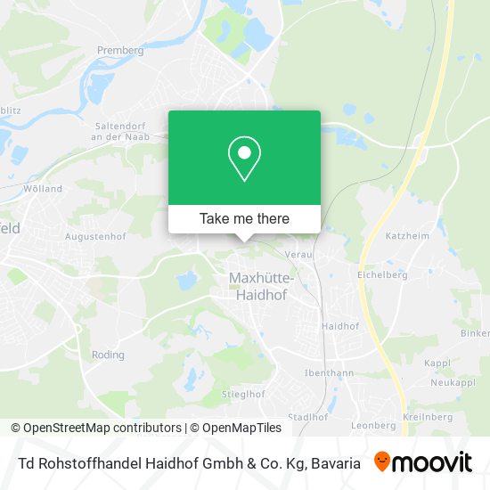 Td Rohstoffhandel Haidhof Gmbh & Co. Kg map