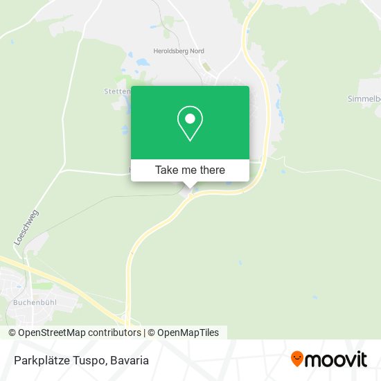 Parkplätze Tuspo map
