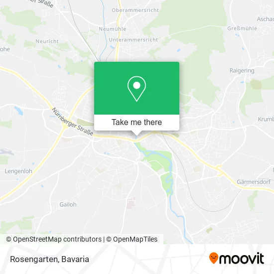 Карта Rosengarten