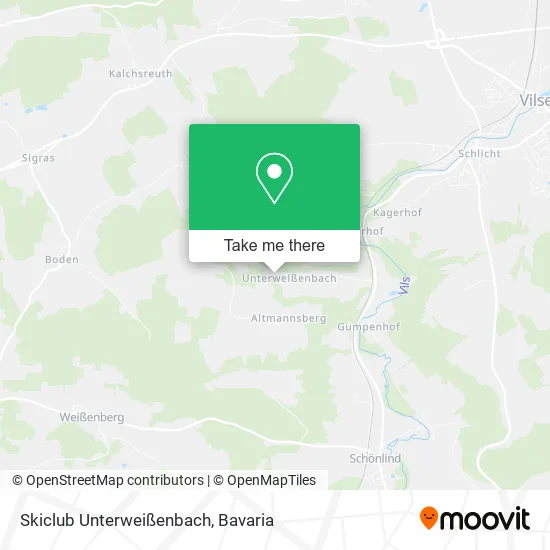 Карта Skiclub Unterweißenbach