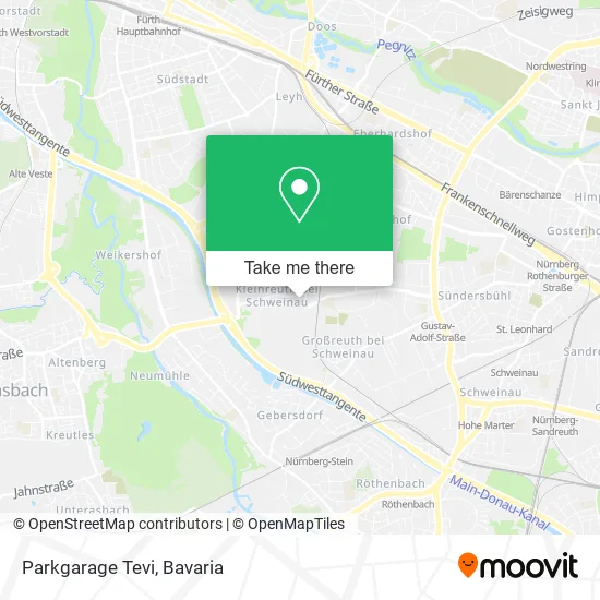 Карта Parkgarage Tevi