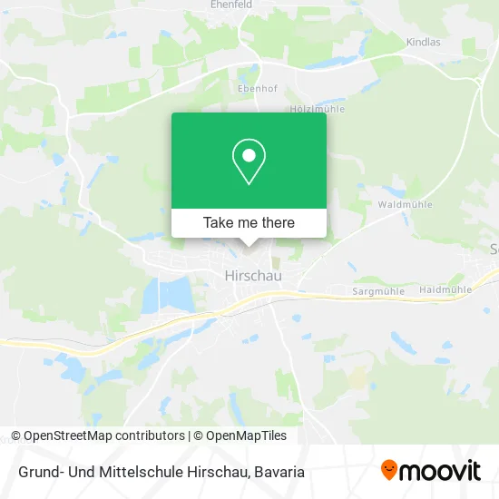 Карта Grund- Und Mittelschule Hirschau