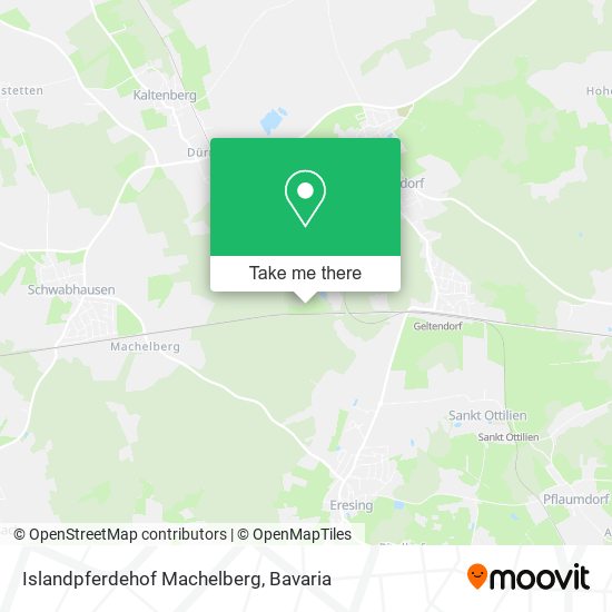 Islandpferdehof Machelberg map