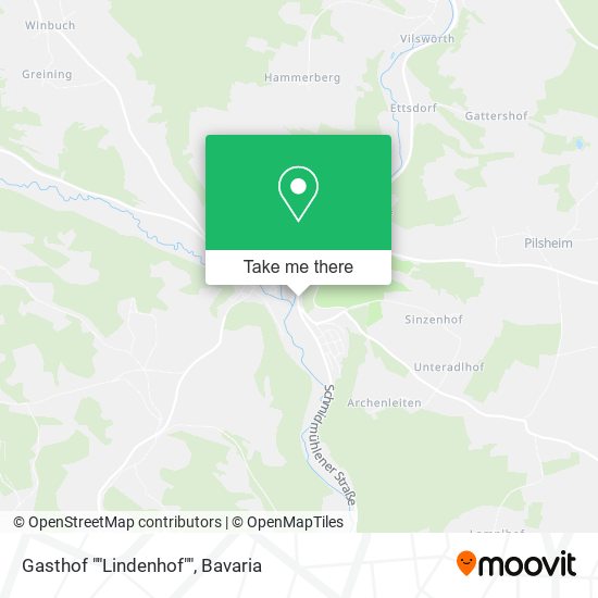 Gasthof ""Lindenhof"" map