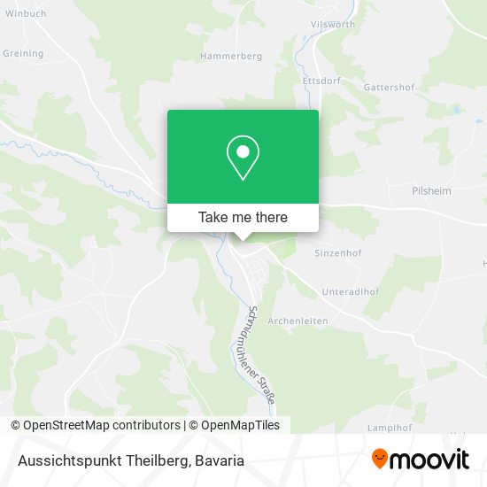 Aussichtspunkt Theilberg map