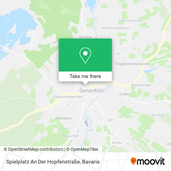 Карта Spielplatz An Der Hopfenstraße