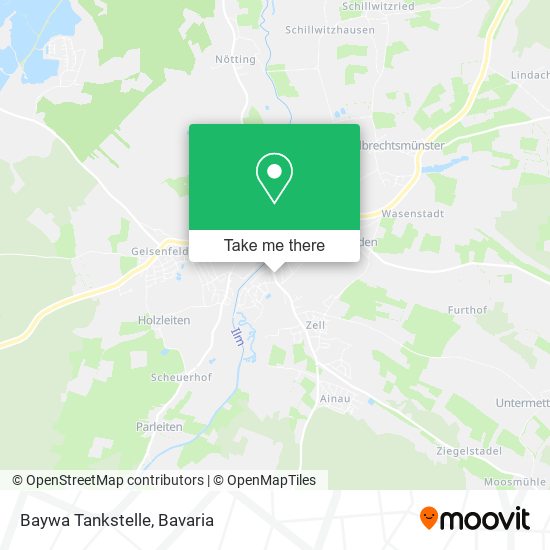 Baywa Tankstelle map