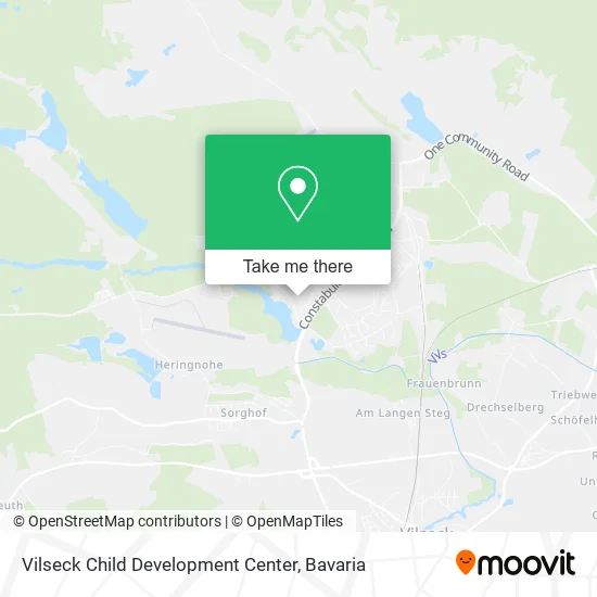 Vilseck Child Development Center map