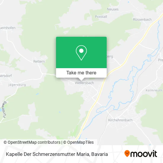Карта Kapelle Der Schmerzensmutter Maria