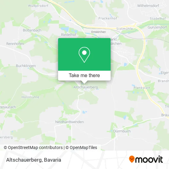 Карта Altschauerberg