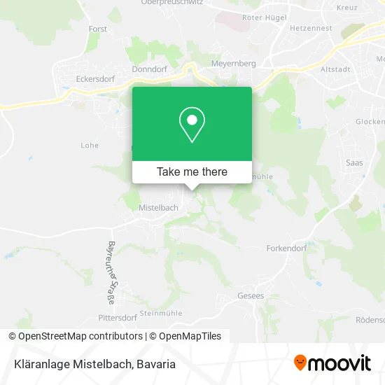 Карта Kläranlage Mistelbach