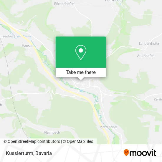 Карта Kusslerturm