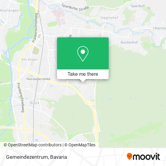 Карта Gemeindezentrum