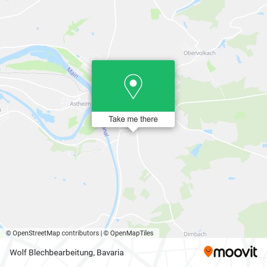 Wolf Blechbearbeitung map