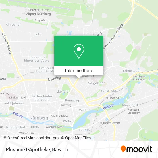 Карта Pluspunkt-Apotheke