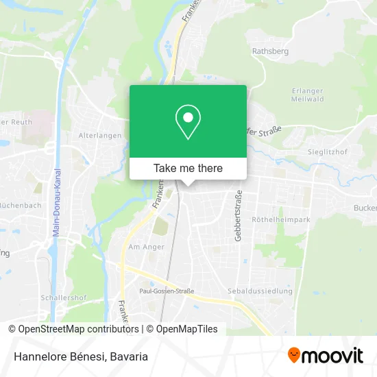 Карта Hannelore Bénesi