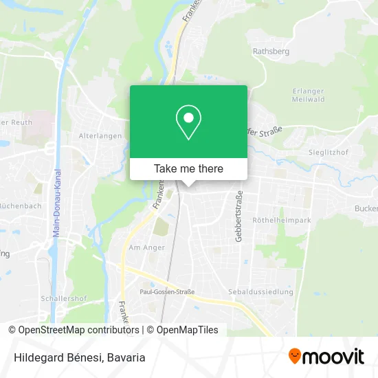 Карта Hildegard Bénesi