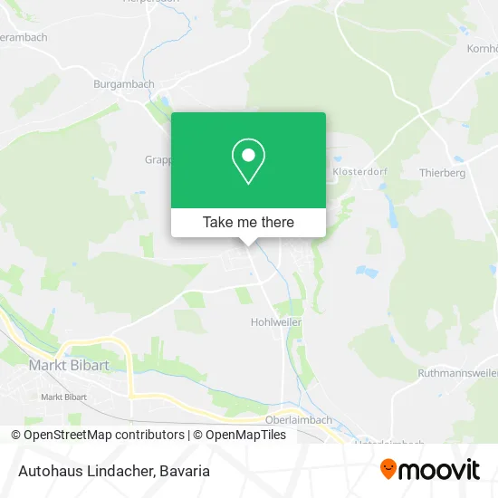 Карта Autohaus Lindacher