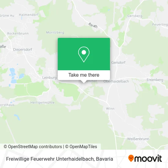 Карта Freiwillige Feuerwehr Unterhaidelbach