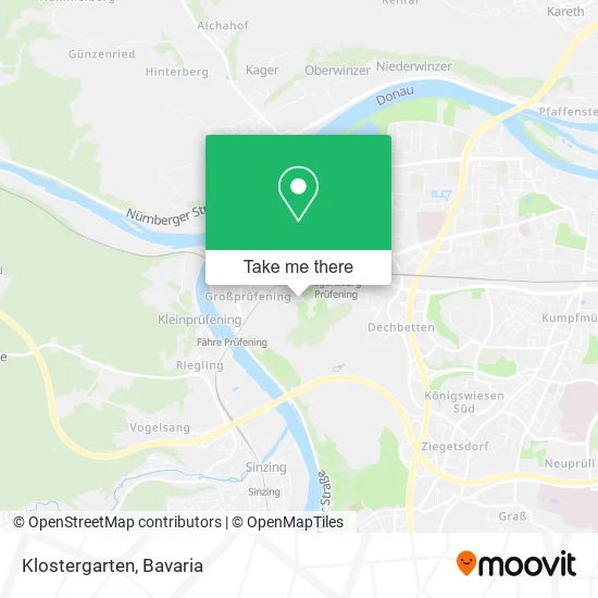 Карта Klostergarten