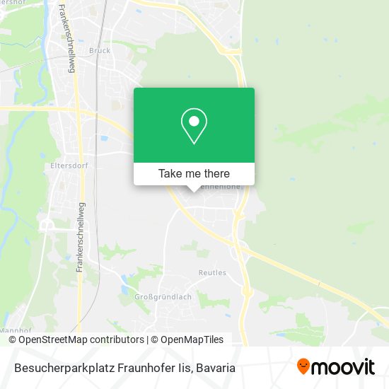 Besucherparkplatz Fraunhofer Iis map