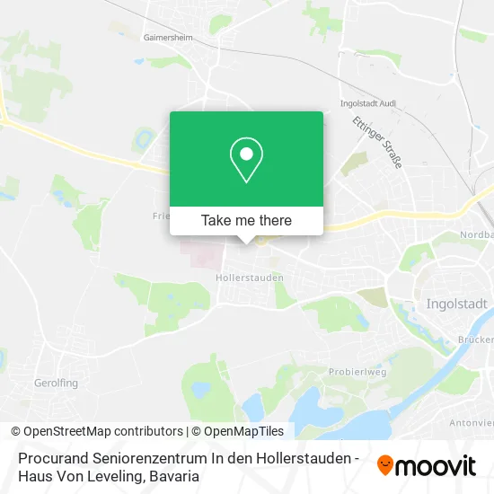 Карта Procurand Seniorenzentrum In den Hollerstauden - Haus Von Leveling