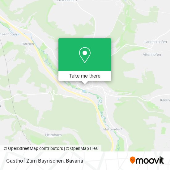 Gasthof Zum Bayrischen map