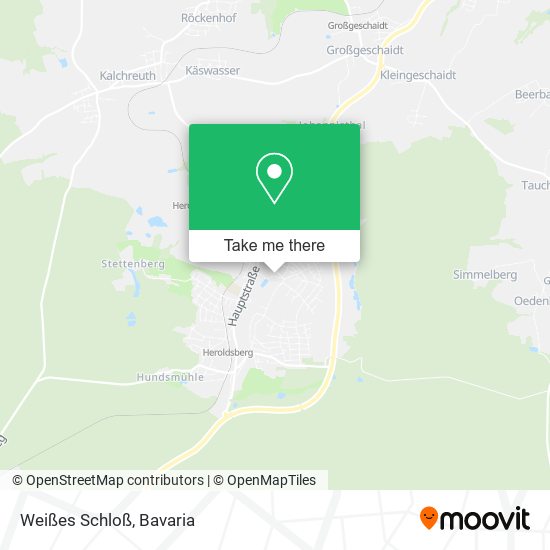 Weißes Schloß map