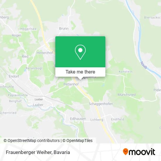 Карта Frauenberger Weiher