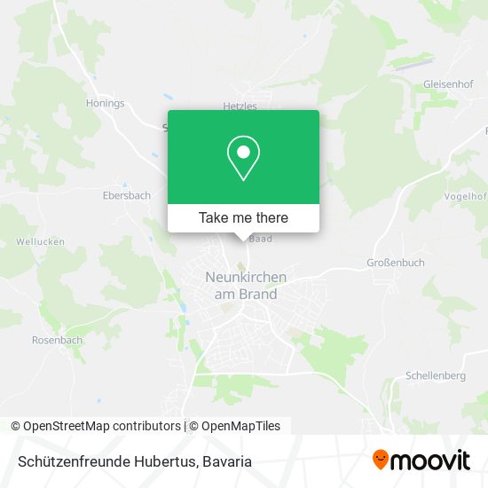 Schützenfreunde Hubertus map